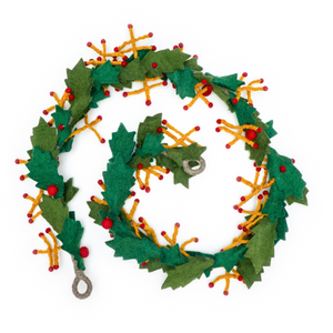 Holly Jolly Holiday Garland