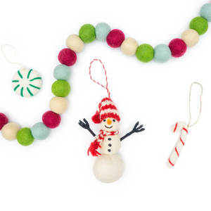 Frosty the Snowman Eco Ornament