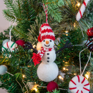 Frosty the Snowman Eco Ornament