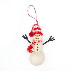 Frosty the Snowman Eco Ornament