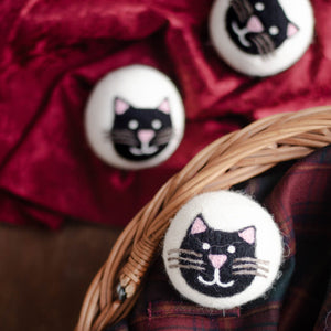 Friendsheep Eco Dryer Balls Black Cats - Limited Edition