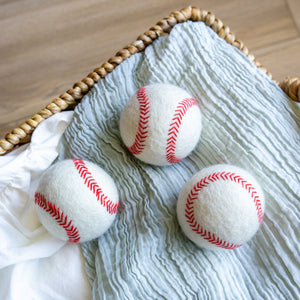 Friendsheep Eco Dryer Balls Home Run Baseball Trio