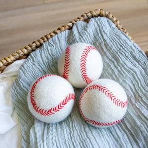 Friendsheep Eco Dryer Balls Home Run Baseball Trio