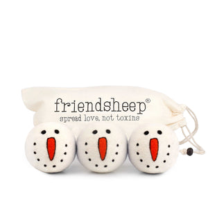 Friendsheep Eco Dryer Balls Snowman Trio