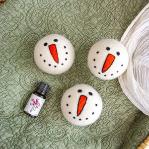 Friendsheep Eco Dryer Balls Snowman Trio