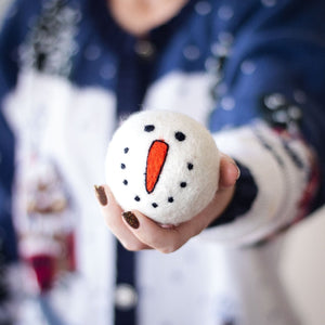 Friendsheep Eco Dryer Balls Snowman Trio