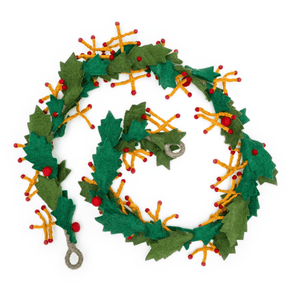 Friendsheep Garland Holly Jolly Holiday Garland