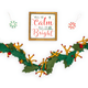 Friendsheep Garland Holly Jolly Holiday Garland