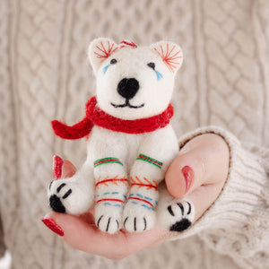 Friendsheep Nita The Polar Bear Eco Ornament