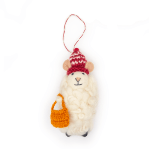 Friendsheep Sheepy  Mouse Eco Ornament