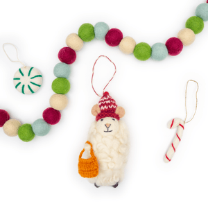 Friendsheep Sheepy  Mouse Eco Ornament