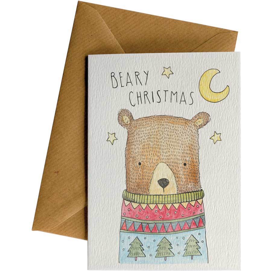 Beary Christmas - Greeting Card